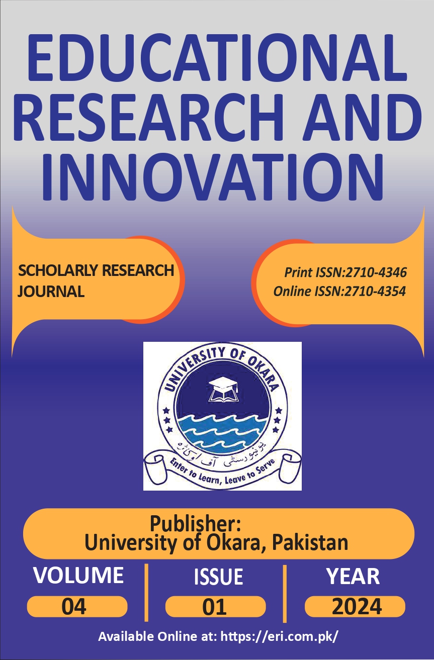 					View Vol. 4 No. 1 (2024): Educational Research and Innovation
				